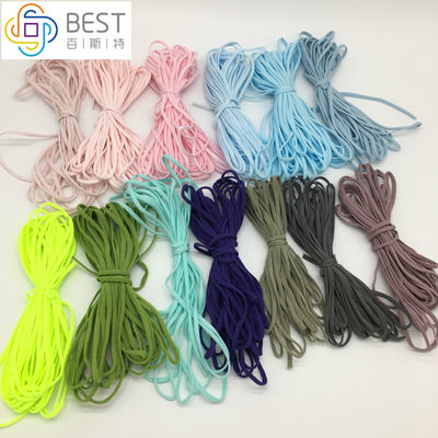 piano variopinto materiale di protezione 3ply della maschera del ciclo elastico eliminabile dell'orecchio intorno alla corda elastica