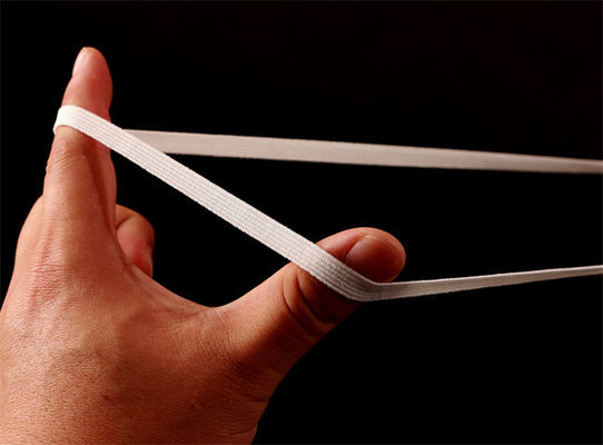 cavo piano 5rib di allungamento del nastro elastico del cavo di 7mm Earloop per la maschera della tazza