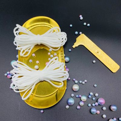 Nylon dell'elastam intorno al nastro elastico 2.5mm della banda di corda del cavo della corda di Earloop 3mm 4mm 5mm 6mm