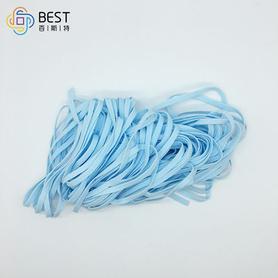 5MM 3.5MM materie prime blu della maschera di protezione di allungamento elastico morbido del cavo da 2 millimetri 3mm
