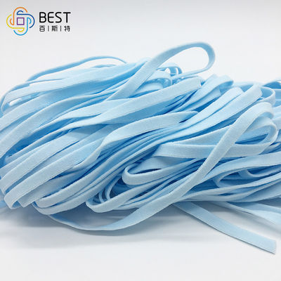 5MM 3.5MM materie prime blu della maschera di protezione di allungamento elastico morbido del cavo da 2 millimetri 3mm