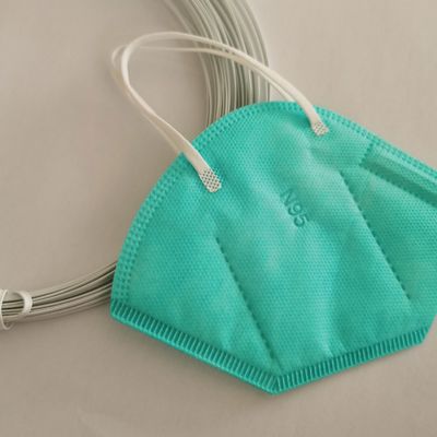 Doppia plastica del ponte del cavo del naso del centro per la maschera di protezione 3.5mm 5.0mm