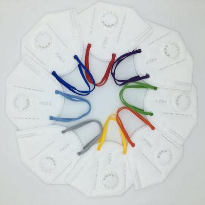 piano variopinto materiale di protezione 3ply della maschera del ciclo elastico eliminabile dell'orecchio intorno alla corda elastica
