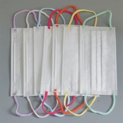 l'orecchio elastico molle piano di 5mm avvolge gli accessori lanuginosi della maschera di protezione della banda 5mm 6mm