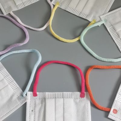 L'orecchio elastico molle della comodità di 3 pieghe avvolge il cavo elastico piano molle 6mm Colourful della corda