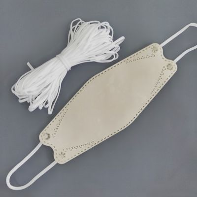 l'orecchio piano elastico molle di 3.5mm avvolge il cavo elastico di Earloop della banda per la maschera di protezione