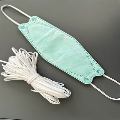 Cicli elastici elastici dell'orecchio della sostituzione per la maschera di protezione coreana KF94 3.5mm 5.0mm