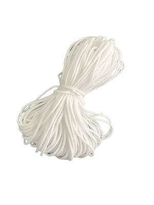 Banda elastica EarLoop della tessitura del giro di nylon del poliestere per la maschera di protezione 3ply 2.8mm