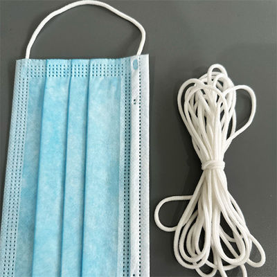 L'orecchio elastico bianco avvolge la morbidezza 2.5-2.8mm della banda elastica di Earloop del filo