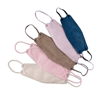 le bande elastiche dell'orecchio colorate 5mm della maschera di protezione avvolgono la corda per il piano della maschera
