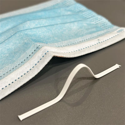 Cavo del naso della maschera della sostituzione per la clip di plastica 3mm della barra di pressione del PE della maschera di protezione