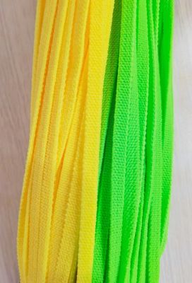 Colore bianco nero Earloop elastico delle cinghie elastiche 5mm regolabili molli del cavo per Facemask